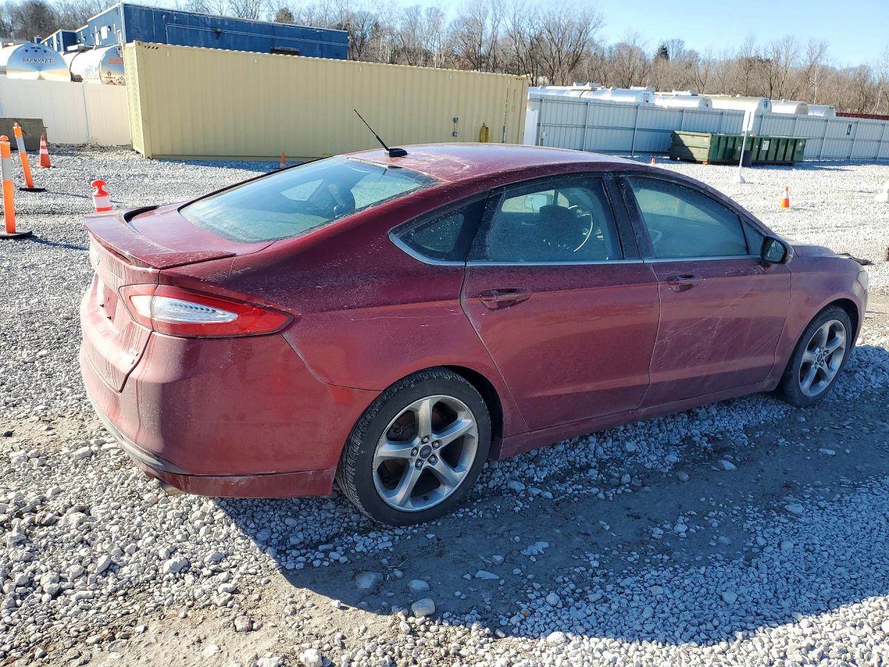 2013 Ford Fusion Se Red vin: 3FA6P0HR9DR119766