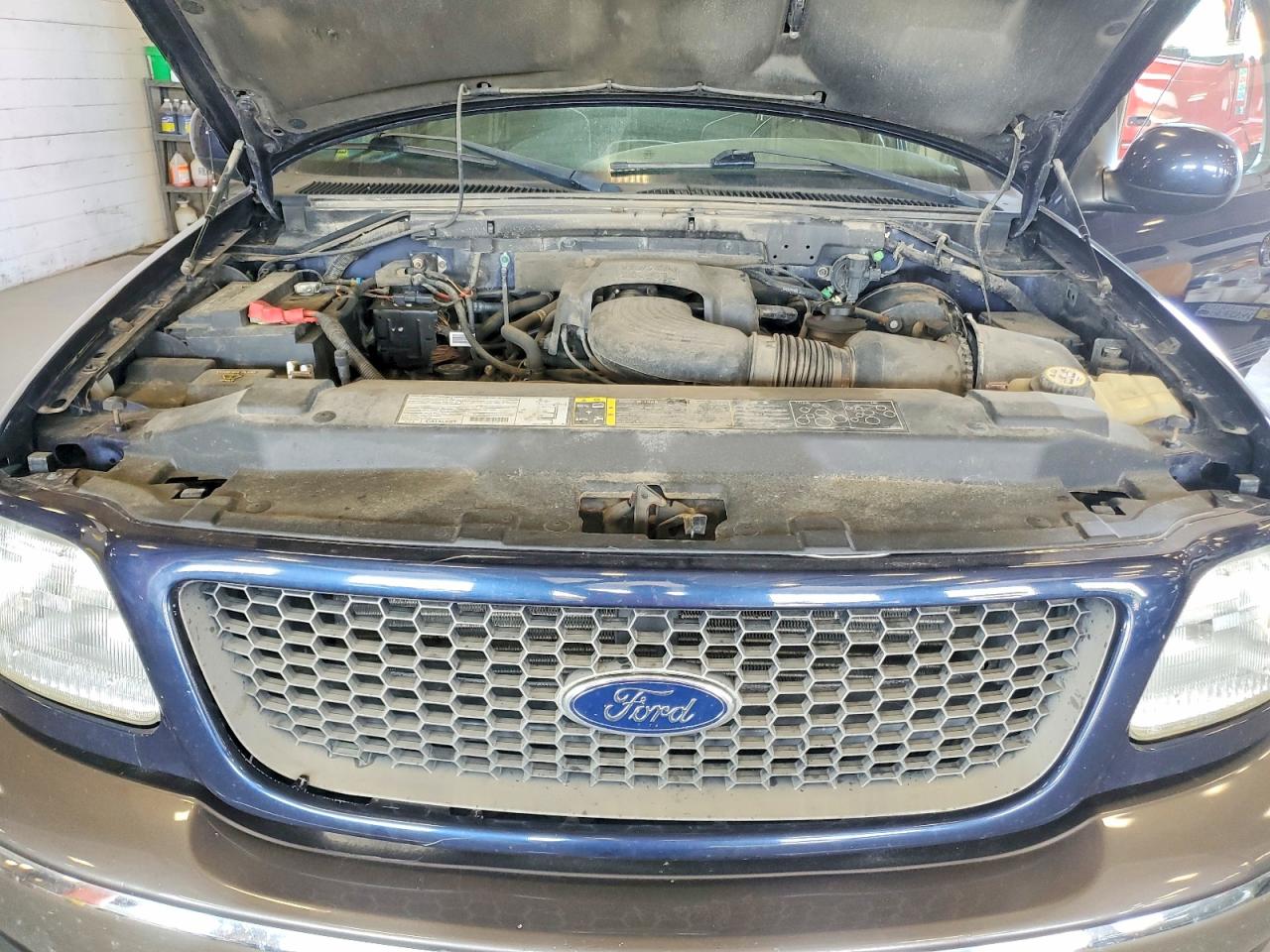 2003 Ford F150 Blue vin: 1FTRX18L53NB34419