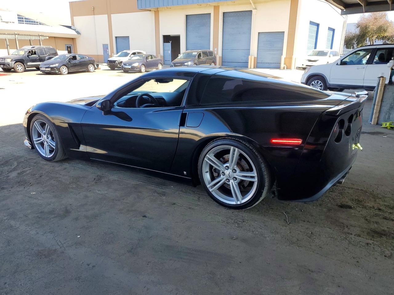 2009 Chevrolet Corvette Черный vin: 1G1YY26WX95102790