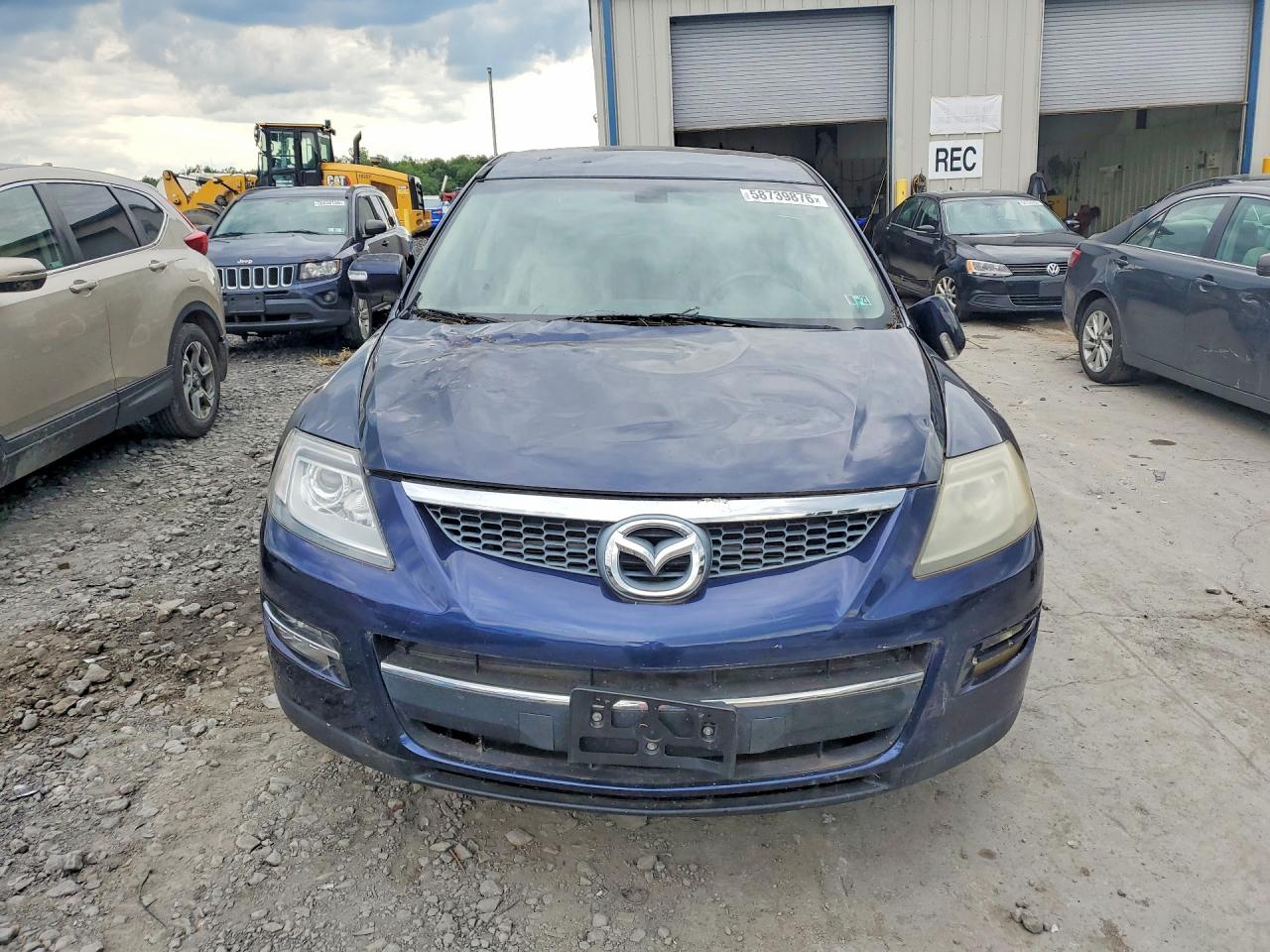 2007 Mazda Cx-9 Blue vin: JM3TB38Y370114157