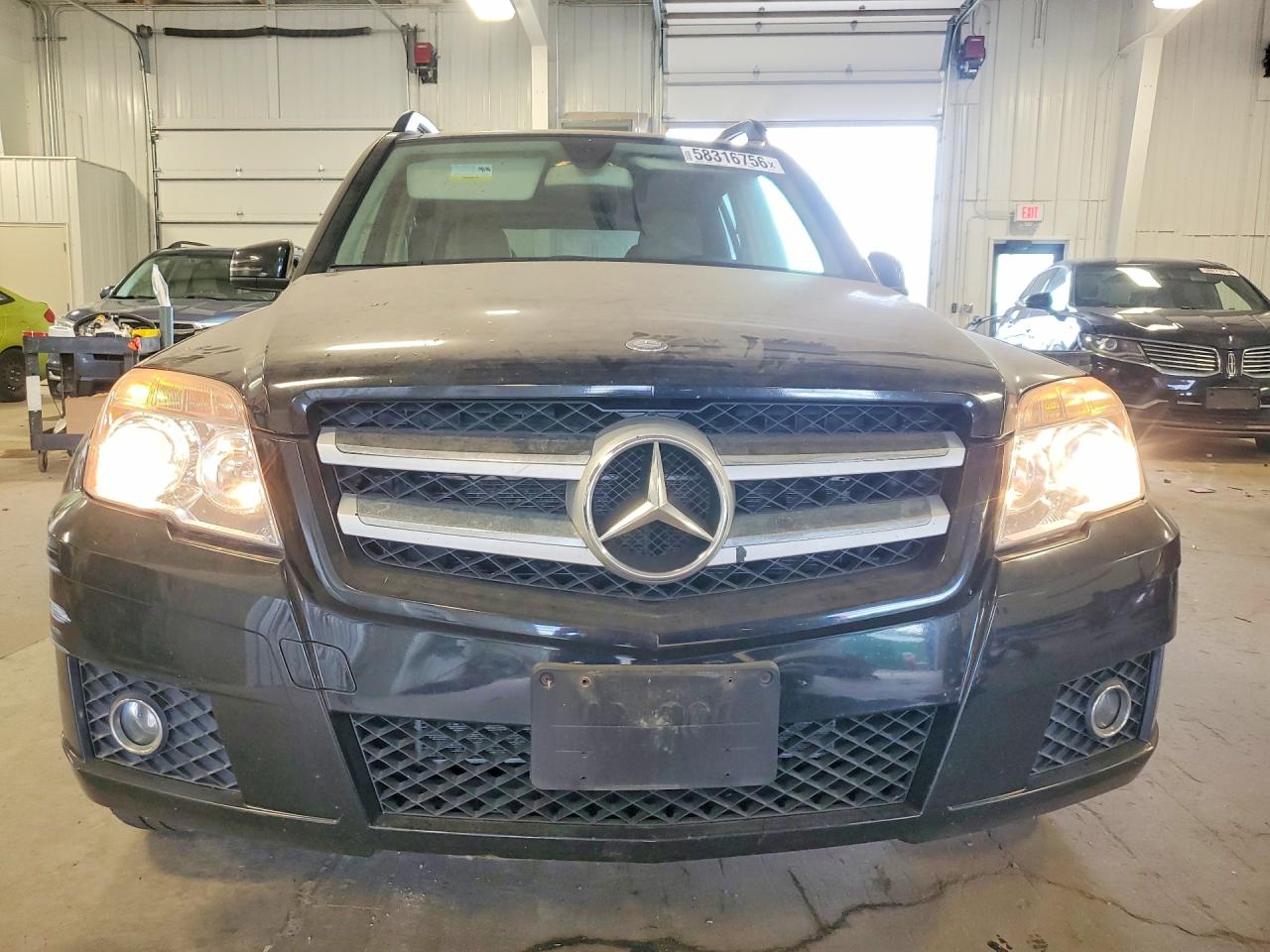 2012 Mercedes-benz Glk 350 4matic Black vin: WDCGG8HBXCF885883