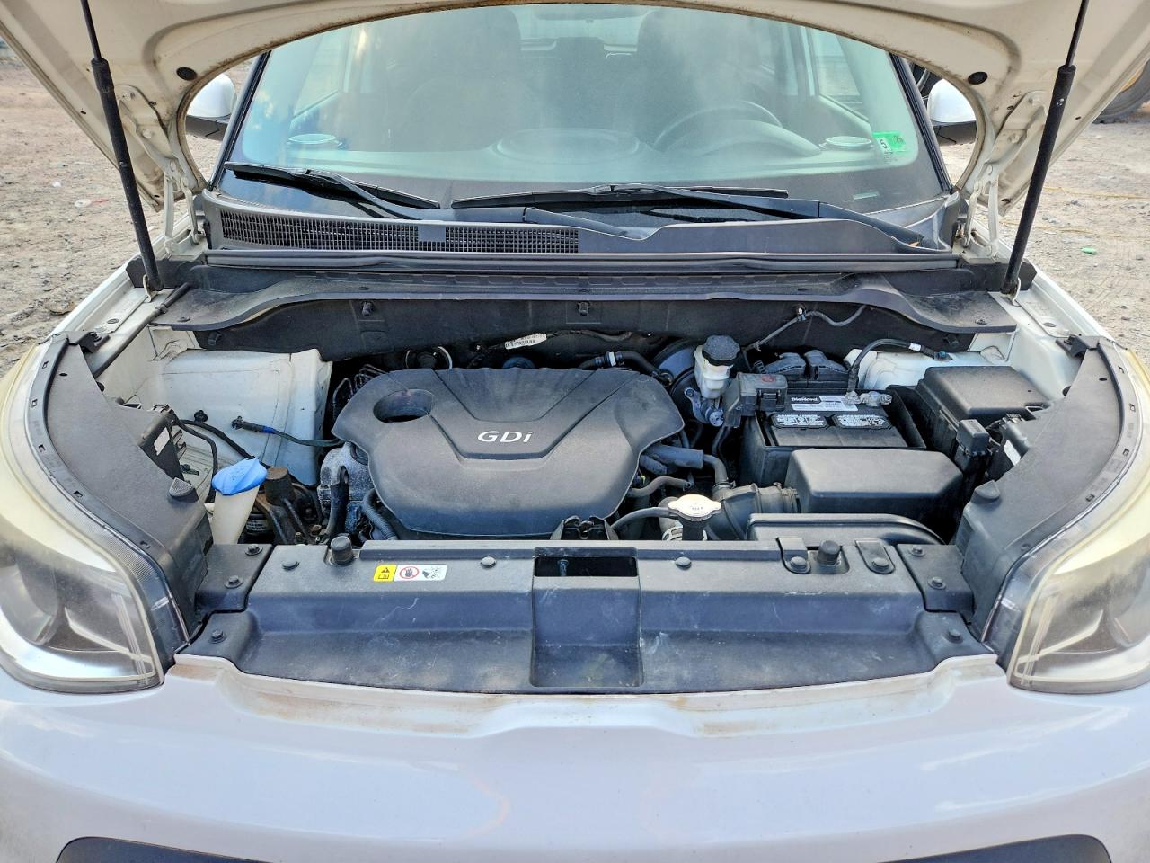2016 Kia Soul Base White vin: KNDJN2A25G7288326