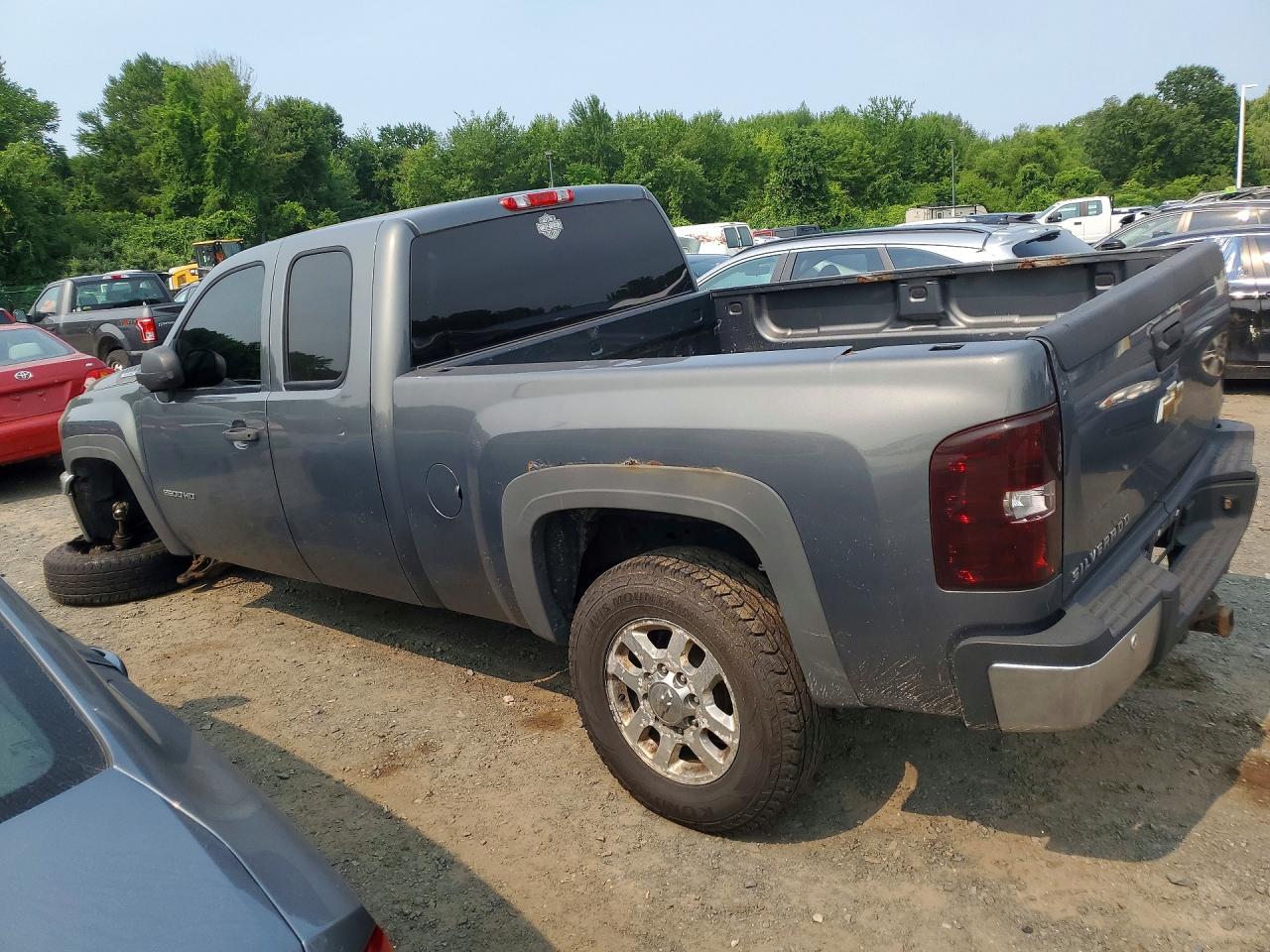 2011 Chevrolet Silverado K2500 Heavy Duty Lt Gray vin: 1GC2KXEG3BZ395372