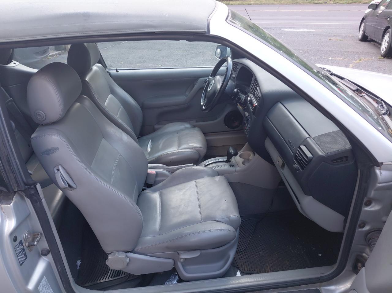 2002 Volkswagen Cabrio Glx Silver vin: 3VWDC21V82M807376