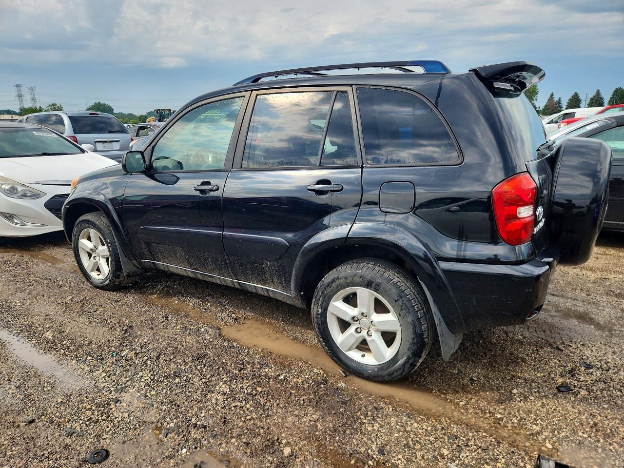 2004 Toyota Rav4 Base Black vin: JTEHD20V846017853