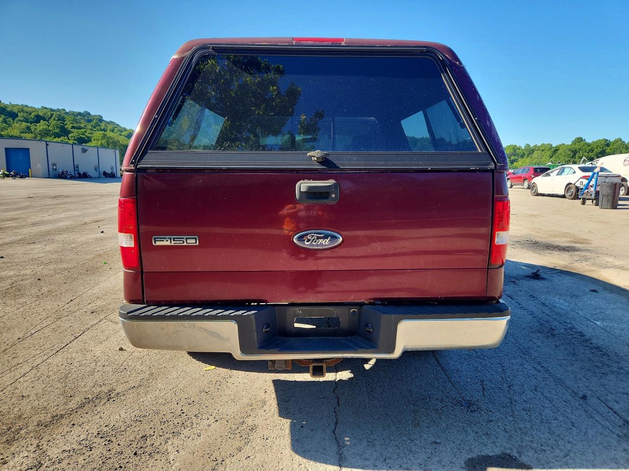 2006 Ford F150 Burgundy vin: 1FTPX14506FA84509