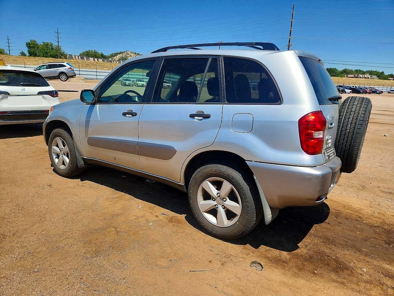 2004 Toyota Rav4 Base Серебряный vin: JTEHD20V140006132