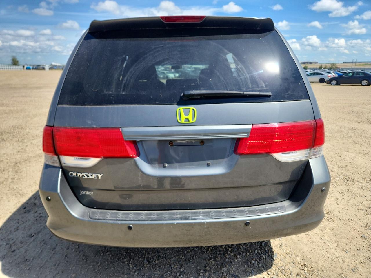 2008 Honda Odyssey Ex Gray vin: 5FNRL38458B507352
