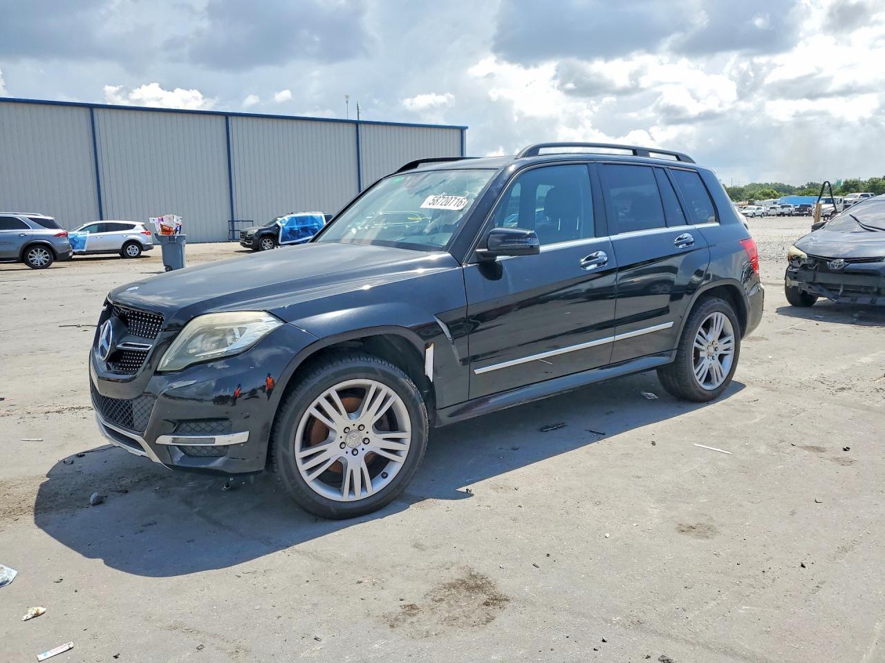 2014 Mercedes-benz Glk 350 4matic Black vin: WDCGG8JB6EG290780