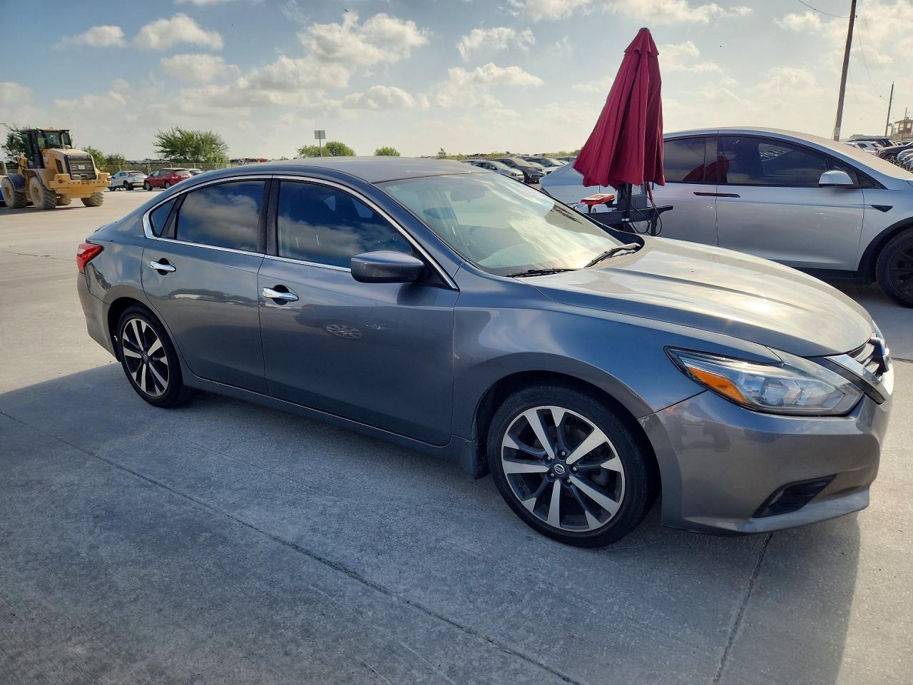 2016 Nissan Altima 2.5 Sr Gray vin: 1N4AL3APXGC116409