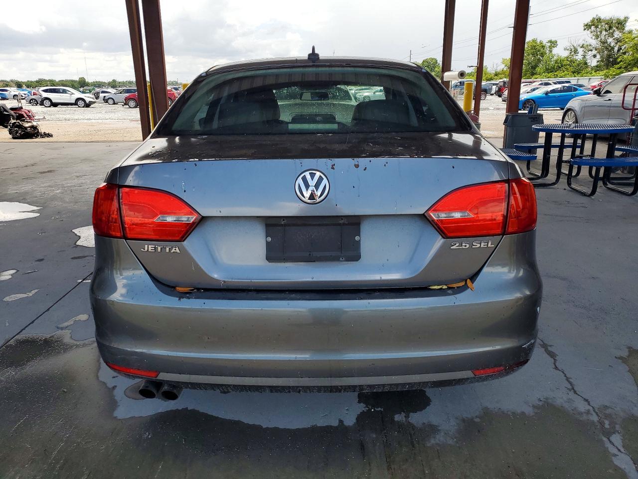 2012 Volkswagen Jetta Sel Gray vin: 3VWLX7AJ3CM301062