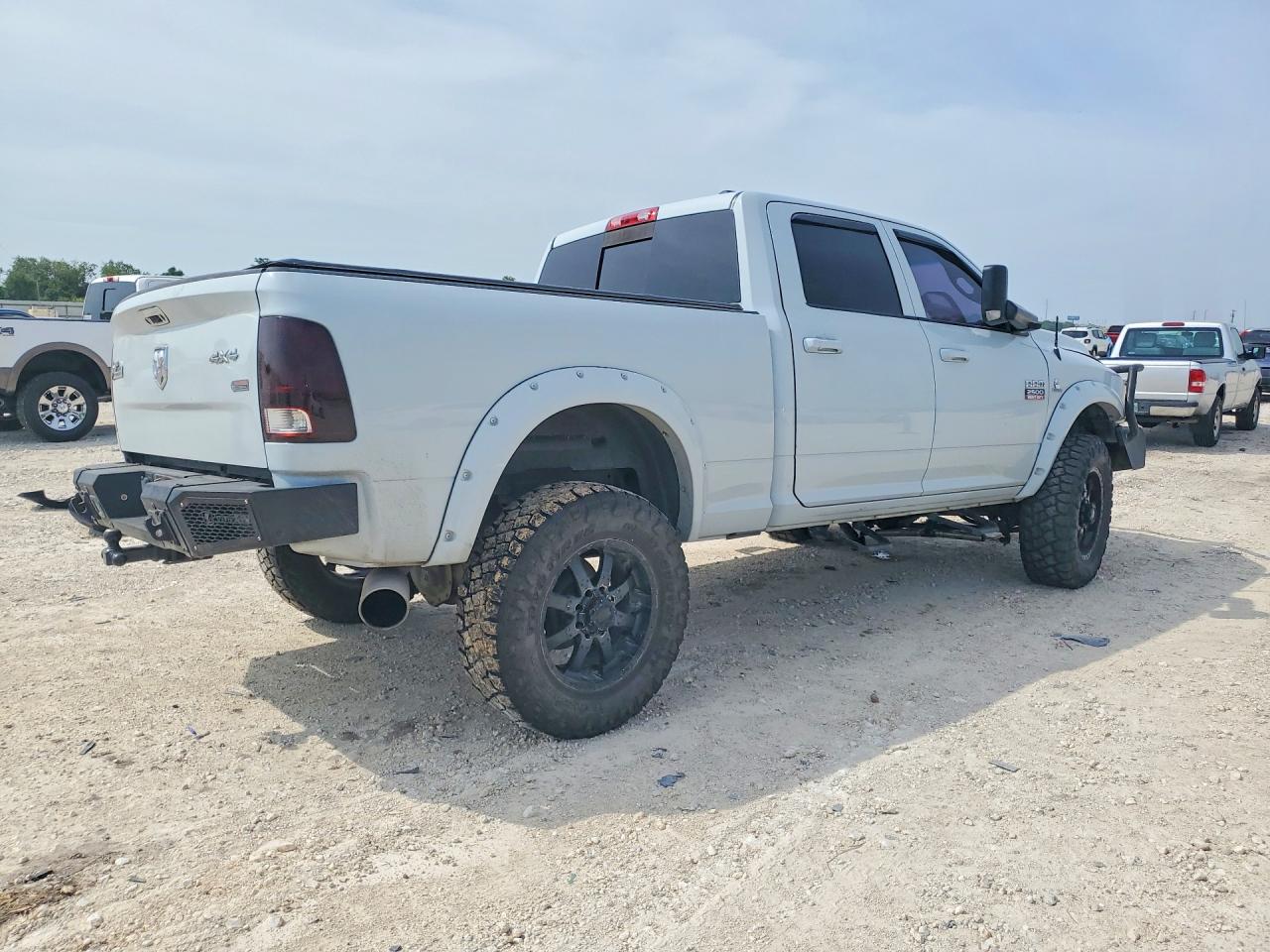 2012 Dodge Ram 2500 Slt White vin: 3C6UD5DL3CG171971