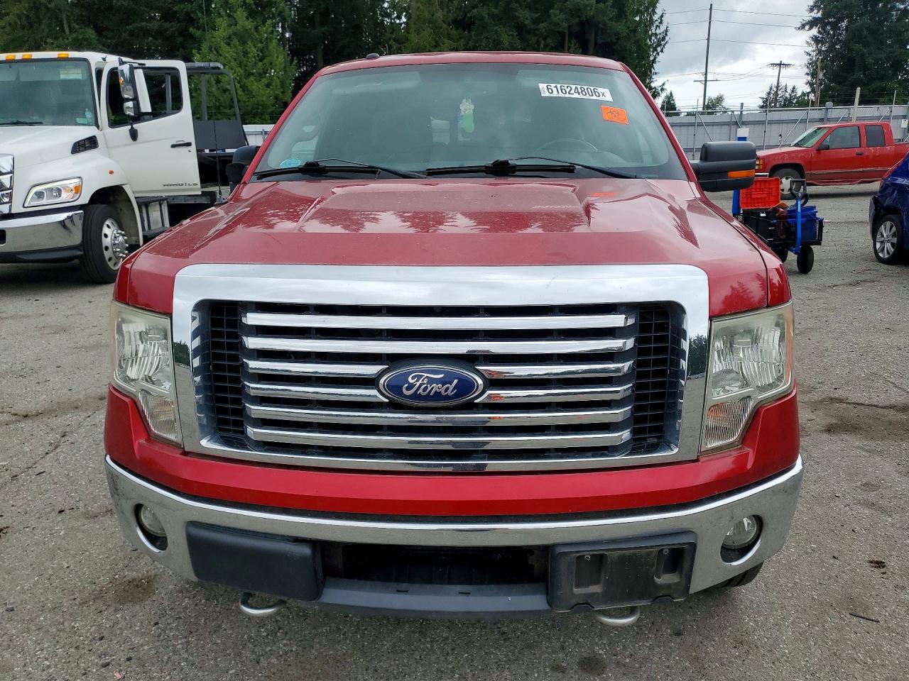 2011 Ford F150 Supercrew Красный vin: 1FTFW1ET9BFC92703