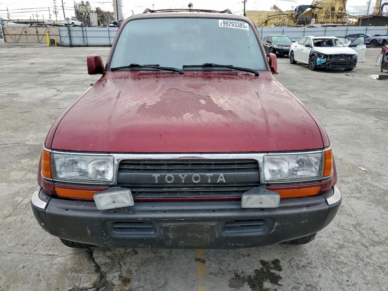 1993 Toyota Land Cruiser Dj81 Burgundy vin: JT3DJ81W3P0032925