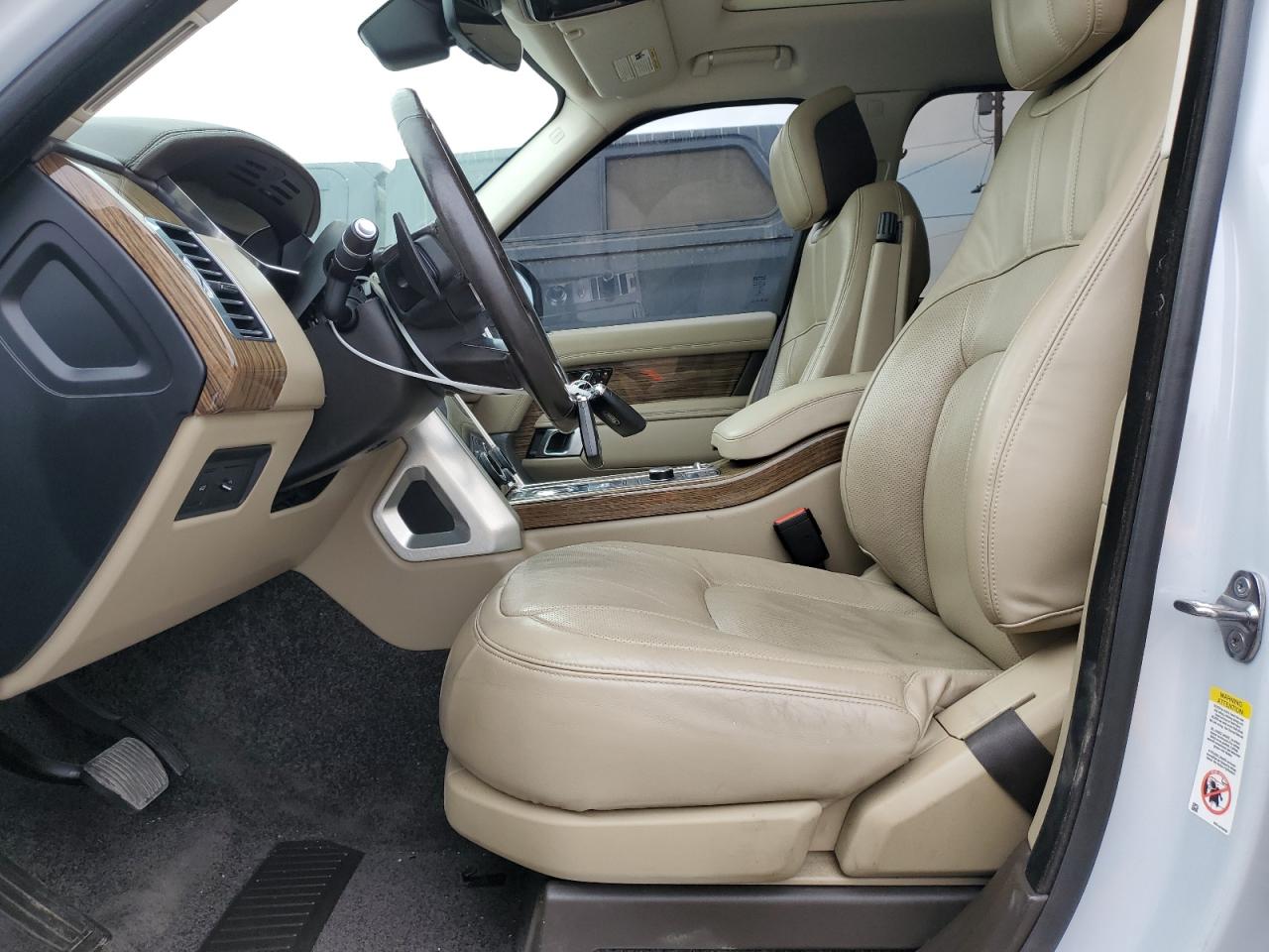 2018 Land Rover Range Rover Hse Белый vin: SALGS2SV1JA387577