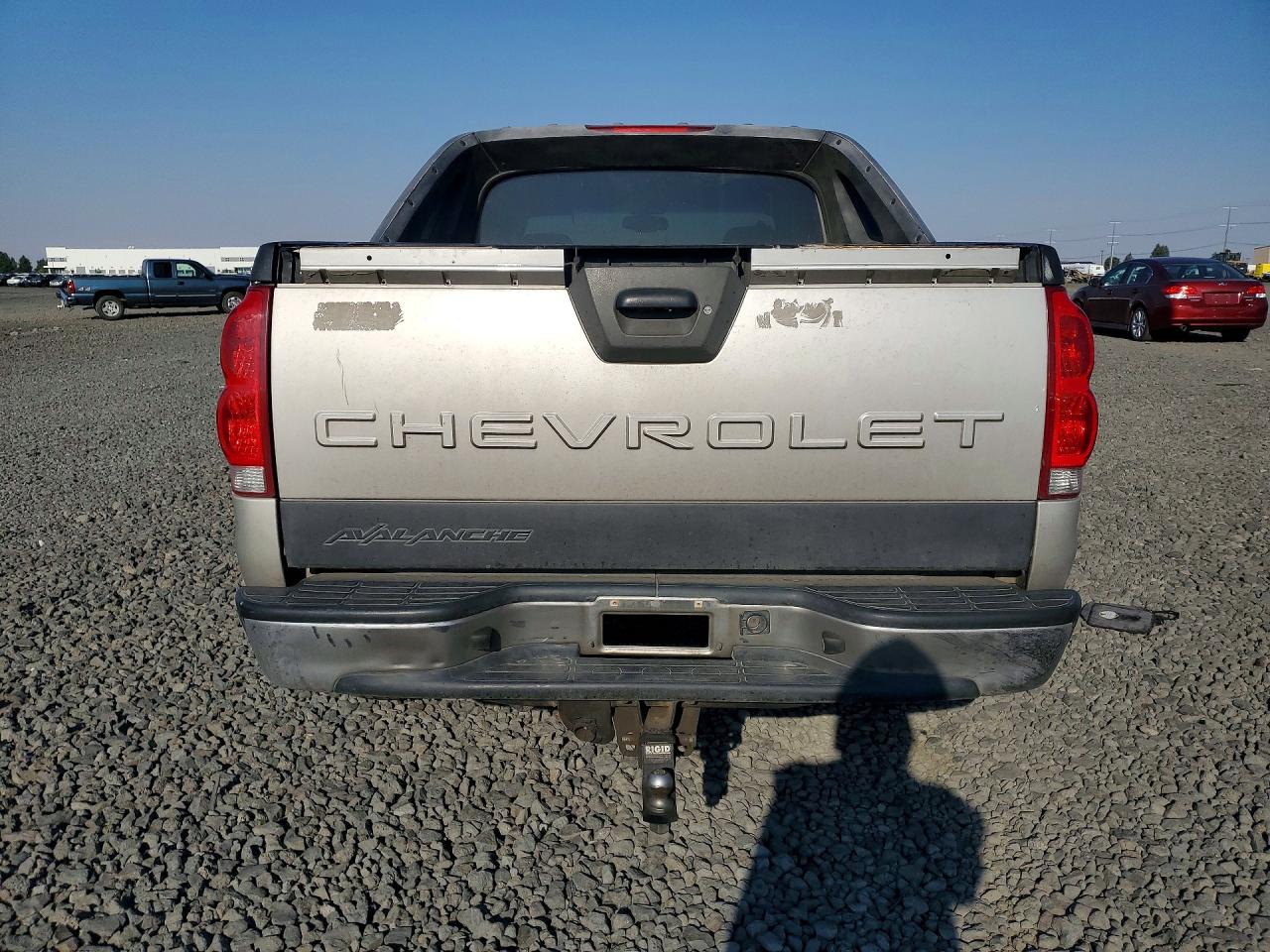 2005 Chevrolet Avalanche K1500 Silver vin: 3GNEK12Z35G229655