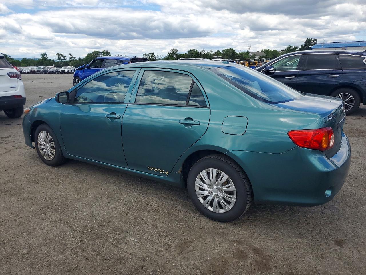 2010 Toyota Corolla Le Green vin: 1NXBU4EE6AZ329865