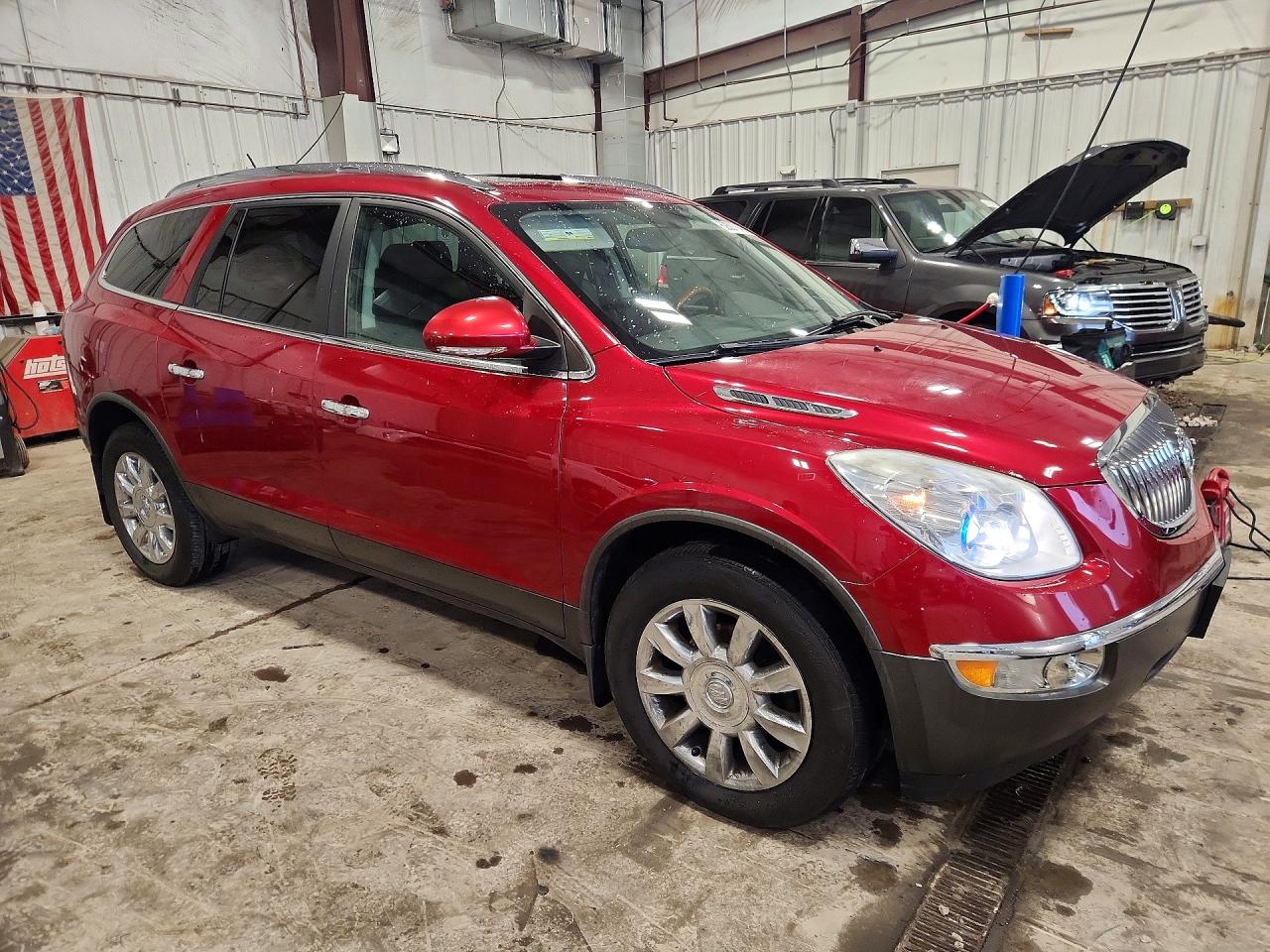 2012 Buick Enclave Красный vin: 5GAKVDED9CJ376757