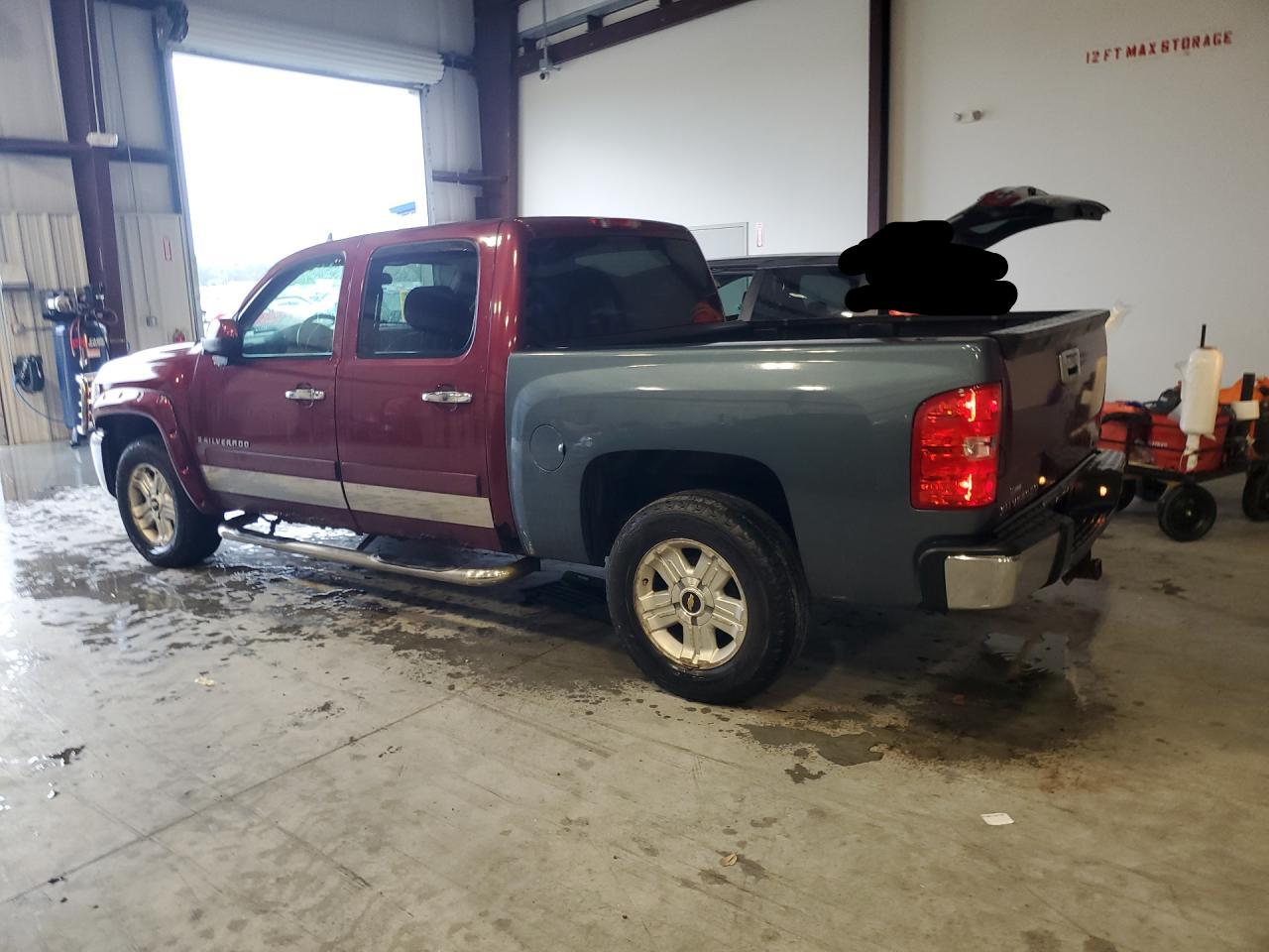 2008 Chevrolet Silverado K1500 Красный vin: 3GCEK13338G274392