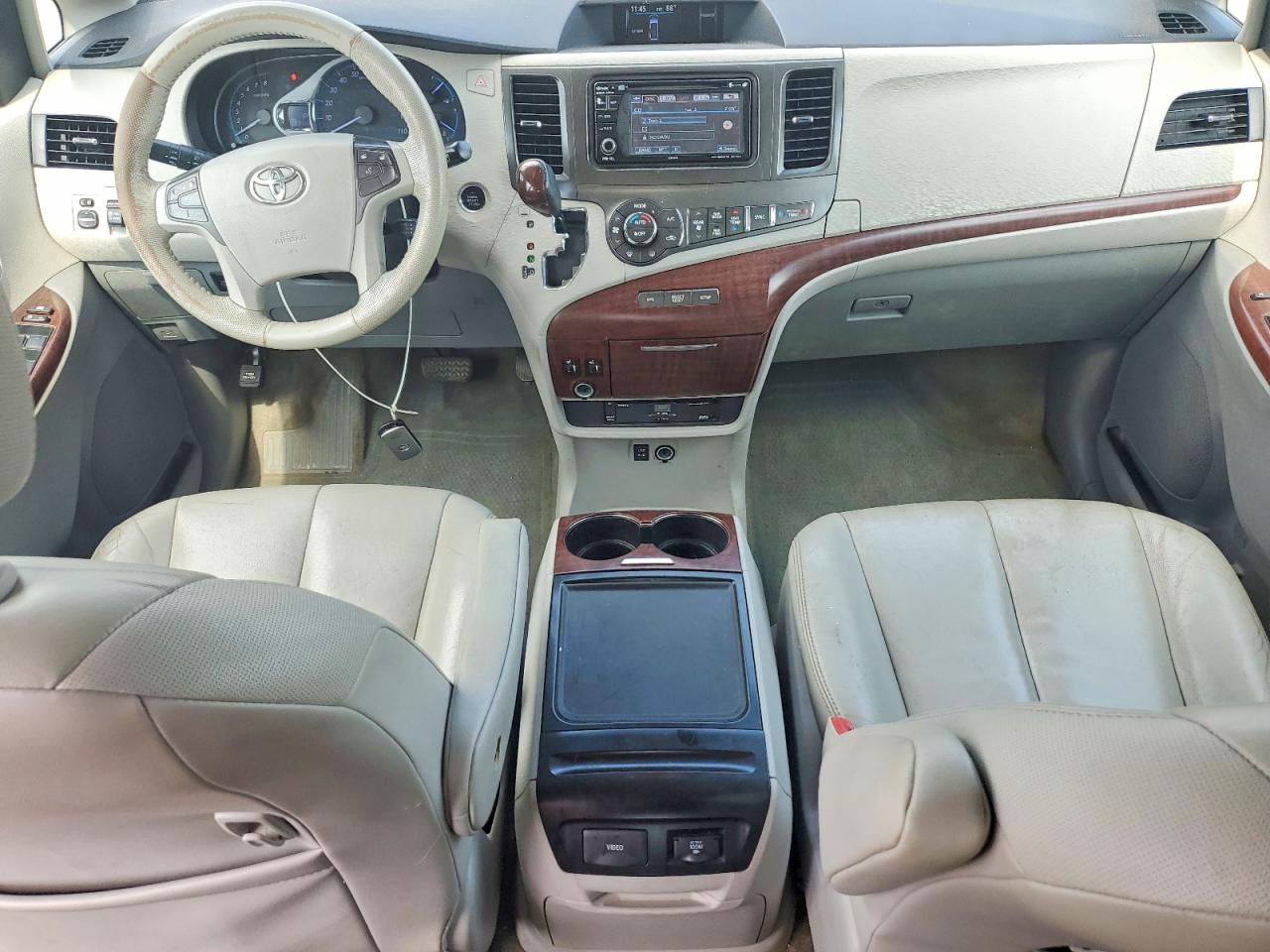 2014 Toyota Sienna Xle 8-passenger Gray vin: 5TDYK3DC7ES510093