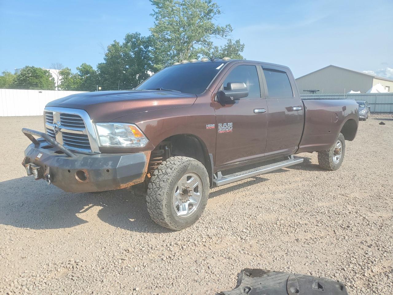 2014 Ram 3500 Slt Brown vin: 3C63RRHJ6EG181037