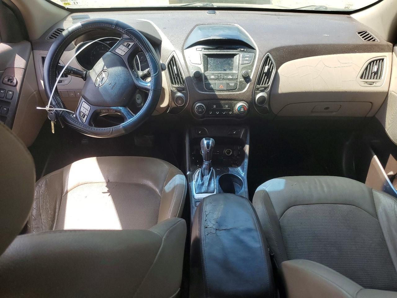 2015 Hyundai Tucson Se Brown vin: KM8JU3AGXFU015012