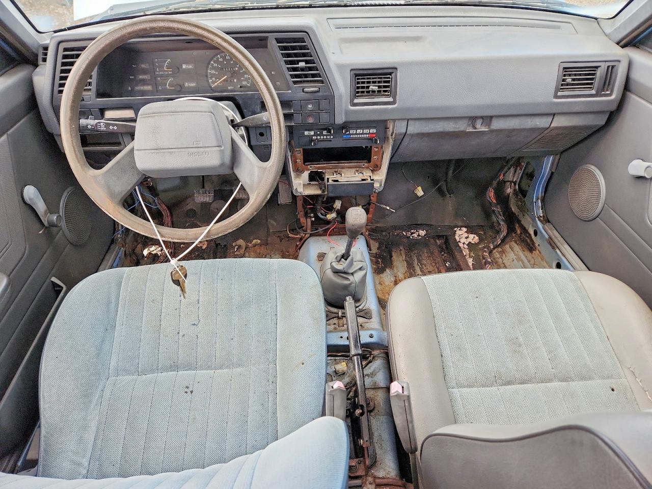 1988 Nissan Sentra E Blue vin: JN1PB21S7JU547980