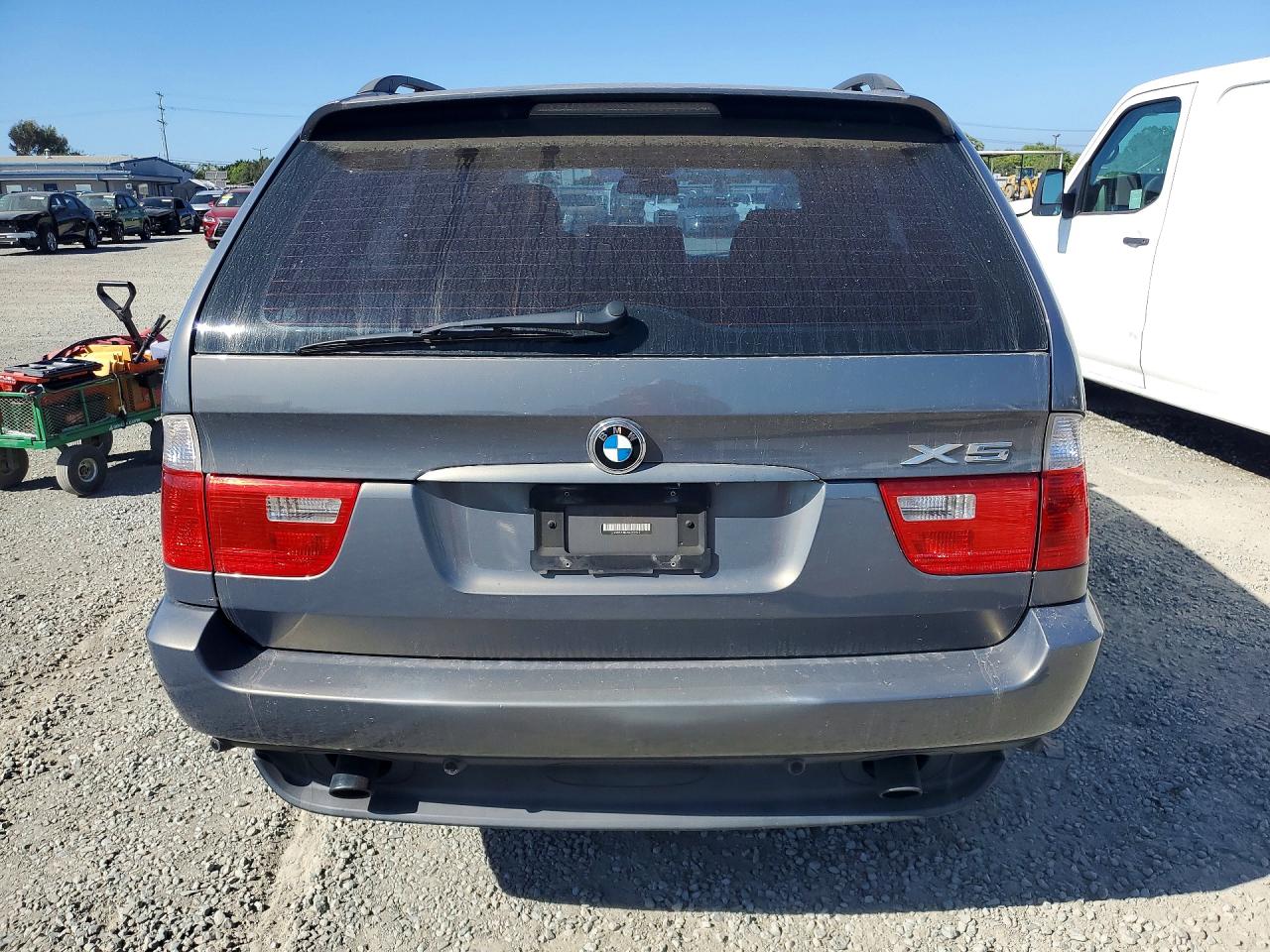 2006 Bmw X5 3.0i Gray vin: 5UXFA135X6LY19463