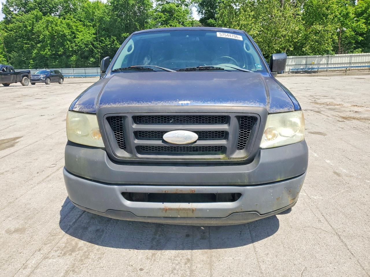 2007 Ford F150 Blue vin: 1FTRF12247NA48222