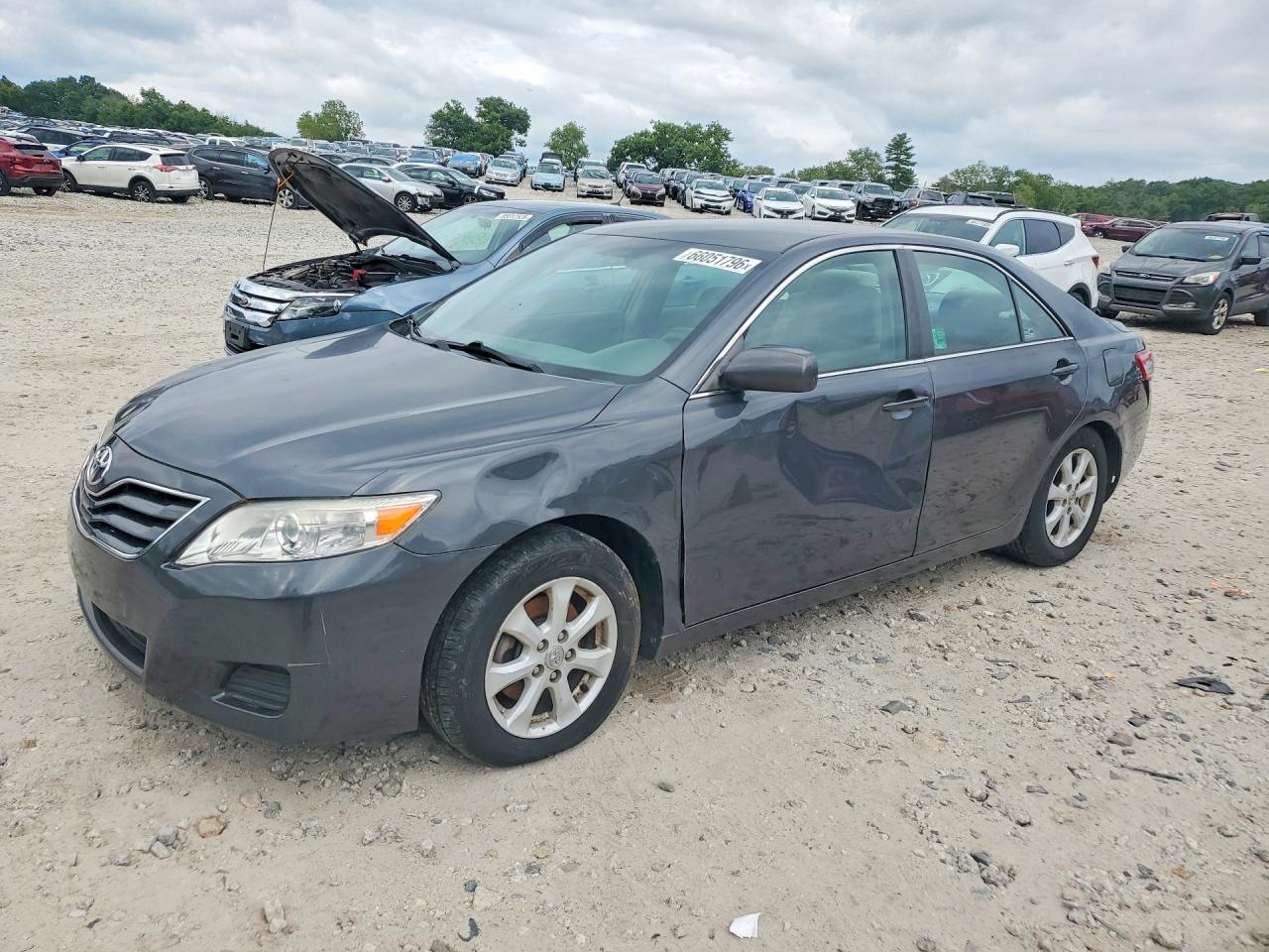 2010 Toyota Camry Le Gray vin: 4T1BF3EK8AU577688