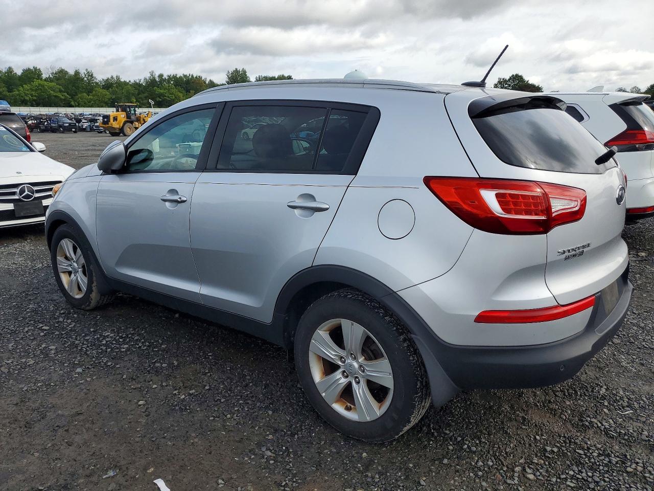 2012 Kia Sportage Lx Silver vin: KNDPB3A20C7193482