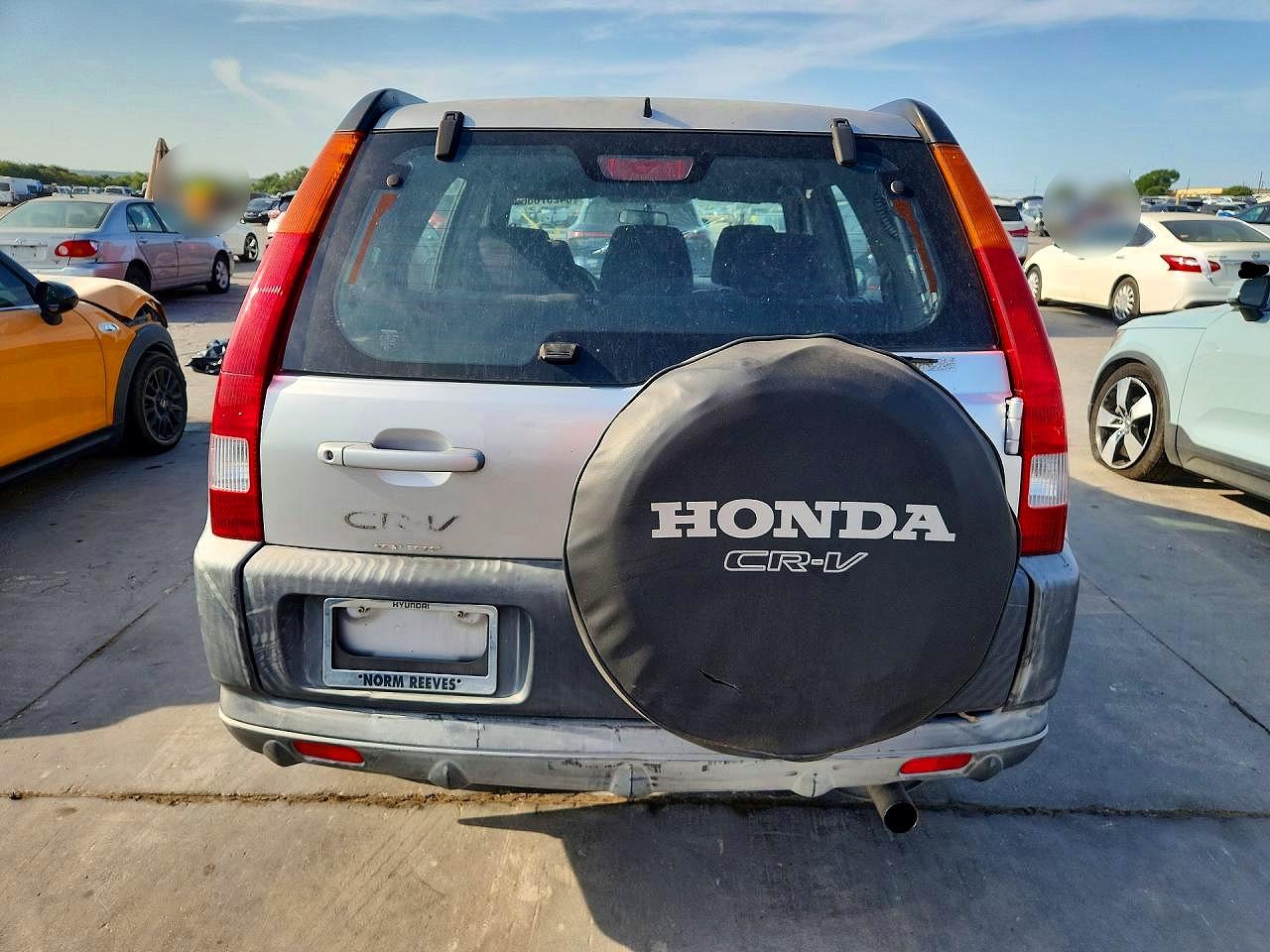 2003 Honda Cr-v Lx Silver vin: JHLRD684X3C003080