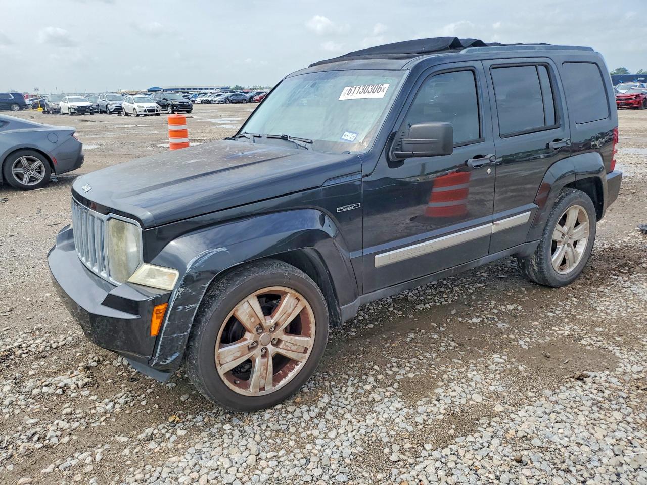 2012 Jeep Liberty Jet Black vin: 1C4PJMFK0CW195966