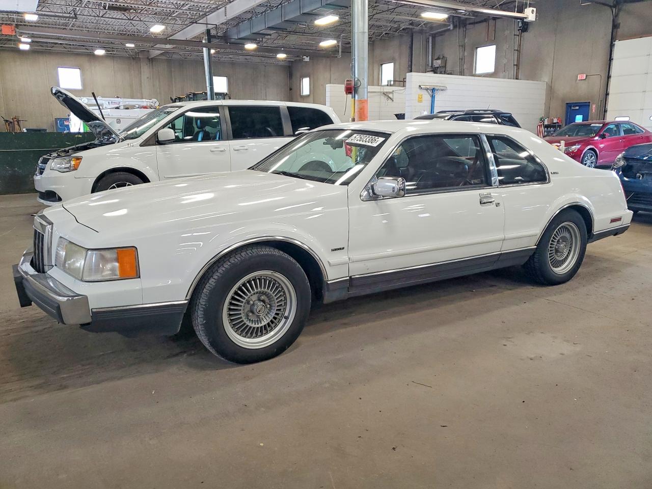 1990 Lincoln Mark Vii Lsc Белый vin: 1LNCM93E8LY708690