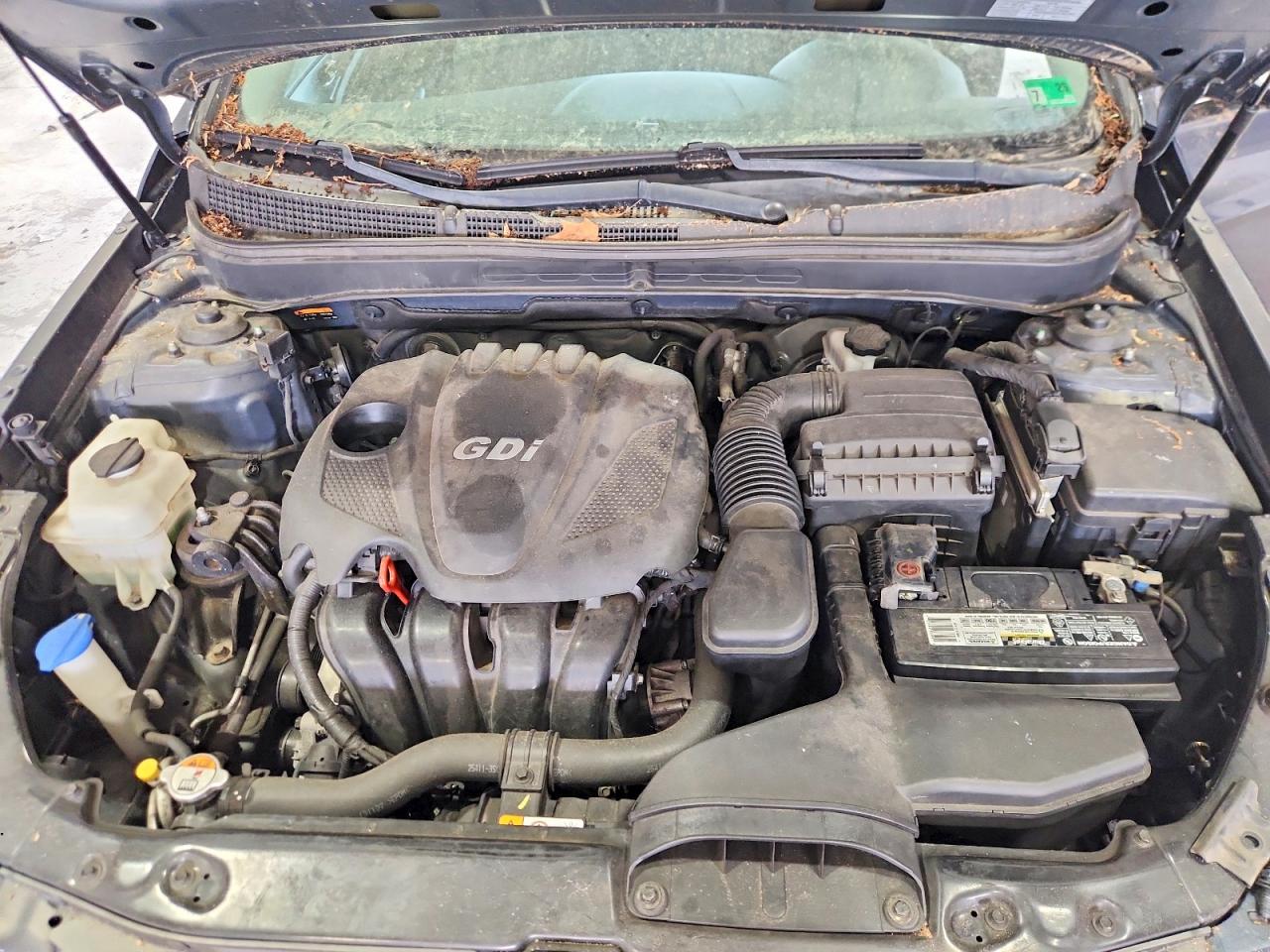 2014 Hyundai Sonata Gls Gray vin: 5NPEB4AC7EH881631