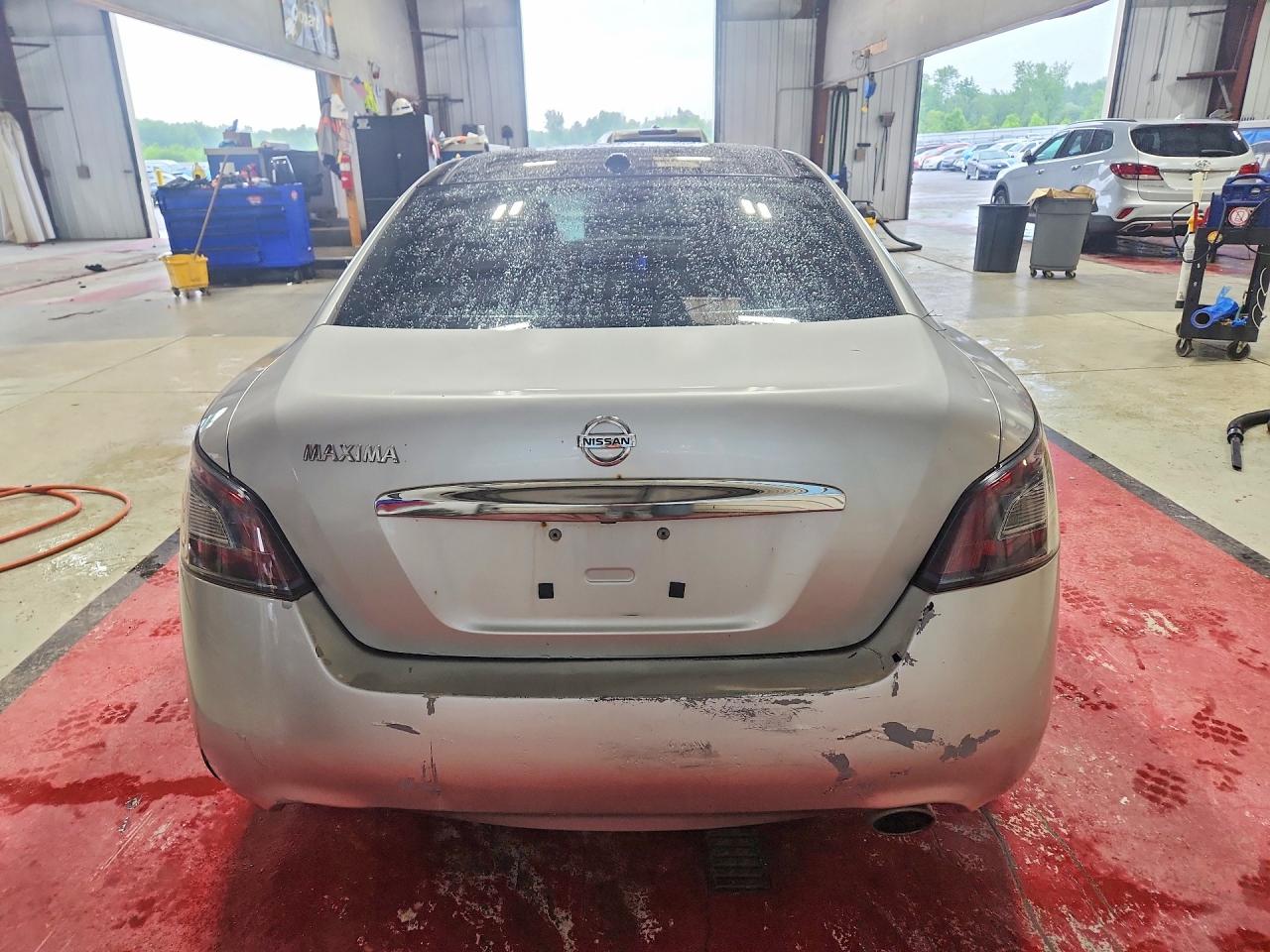 2013 Nissan Maxima 3.5 S Silver vin: 1N4AA5AP9DC813728