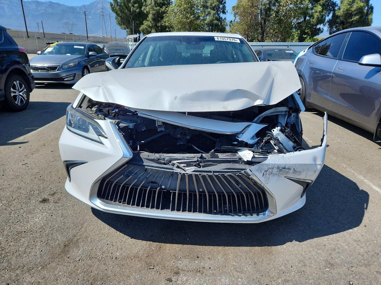 2019 Lexus Es 300h White vin: 58AB21B18KU002917
