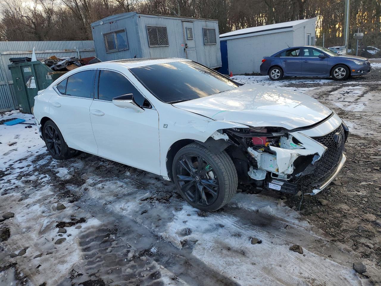 2024 Lexus Es 300h F Sport Handling White vin: 58ABA1C15RU038771