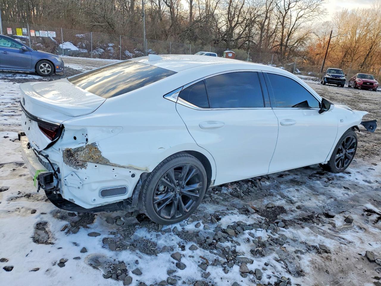 2024 Lexus Es 300h F Sport Handling White vin: 58ABA1C15RU038771