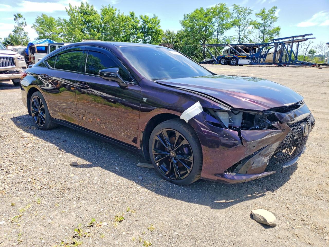 2025 Lexus Es 300h F Sport Handling Purple vin: 58ABA1C15SU065006