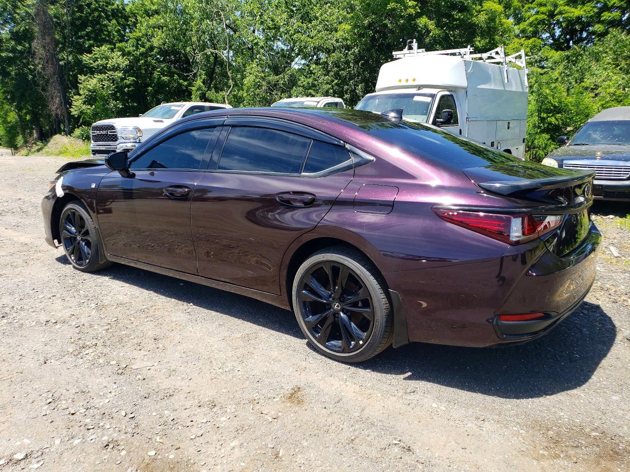 2025 Lexus Es 300h F Sport Handling Purple vin: 58ABA1C15SU065006
