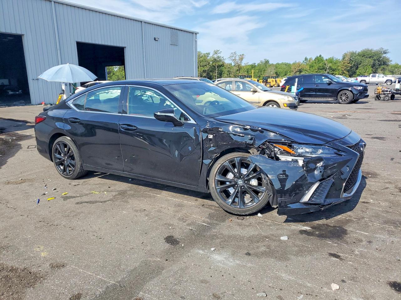 2023 Lexus Es 300h F Sport Handling Black vin: 58ABA1C17PU034718