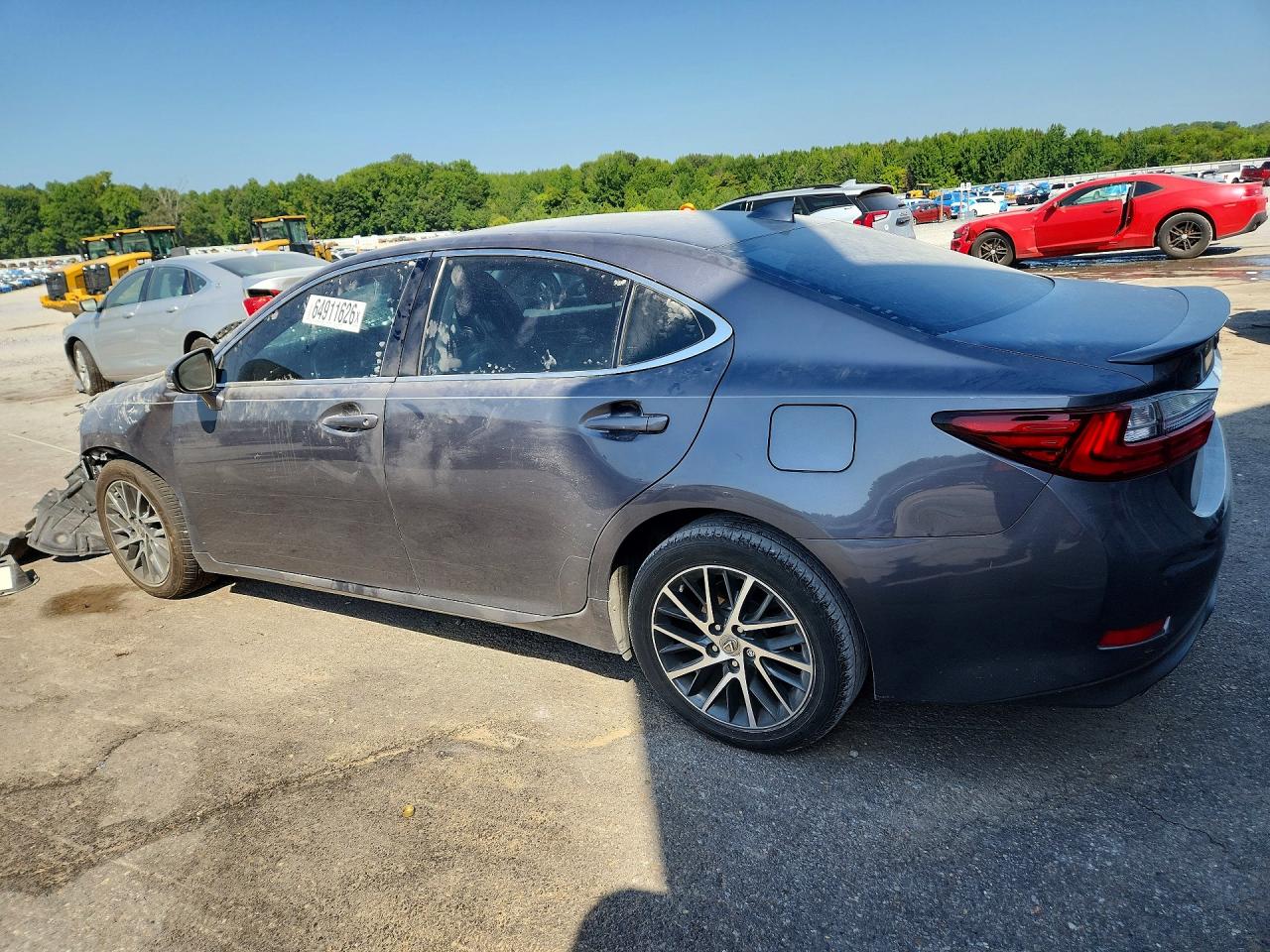 2016 Lexus Es 350 Gray vin: 58ABK1GG0GU007694