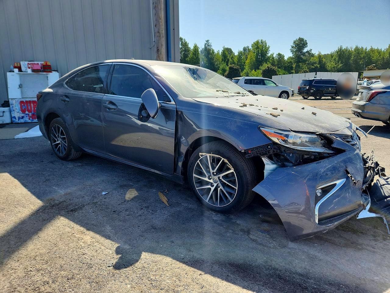 2016 Lexus Es 350 Gray vin: 58ABK1GG0GU007694