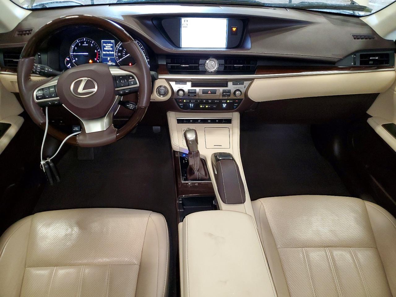 2018 Lexus Es 350 Beige vin: 58ABK1GG0JU115451