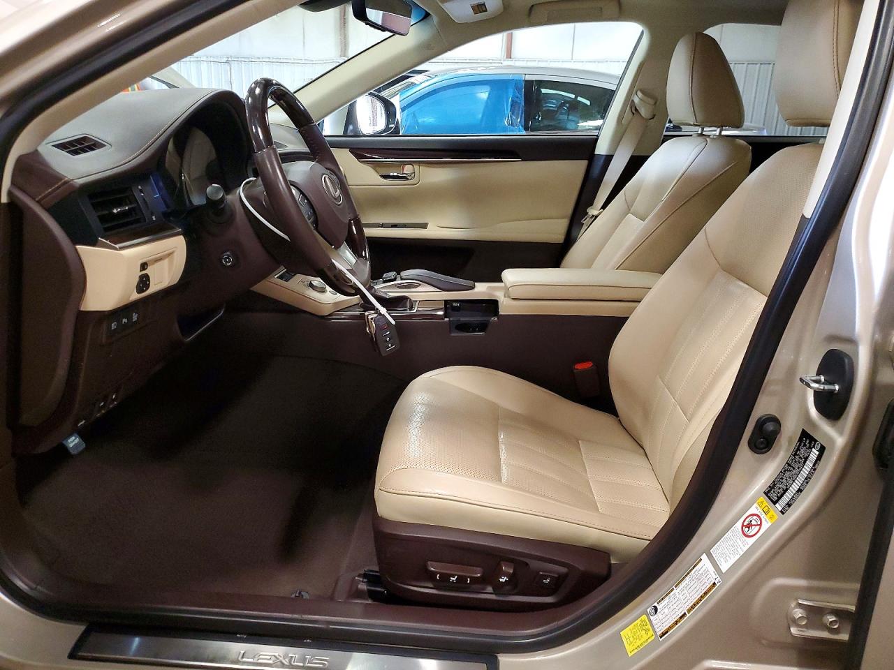 2018 Lexus Es 350 Beige vin: 58ABK1GG0JU115451