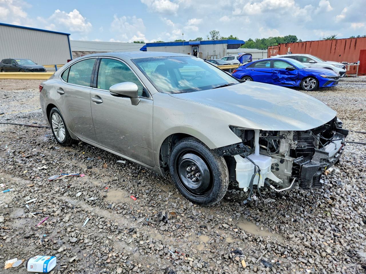 2017 Lexus Es 350 Серебряный vin: 58ABK1GG1HU068599