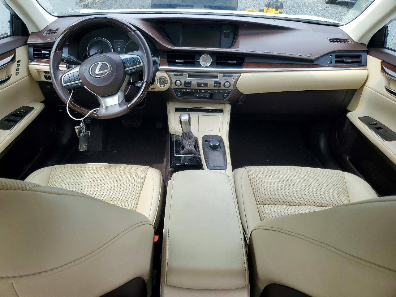 2017 Lexus Es 350 White vin: 58ABK1GG1HU075522