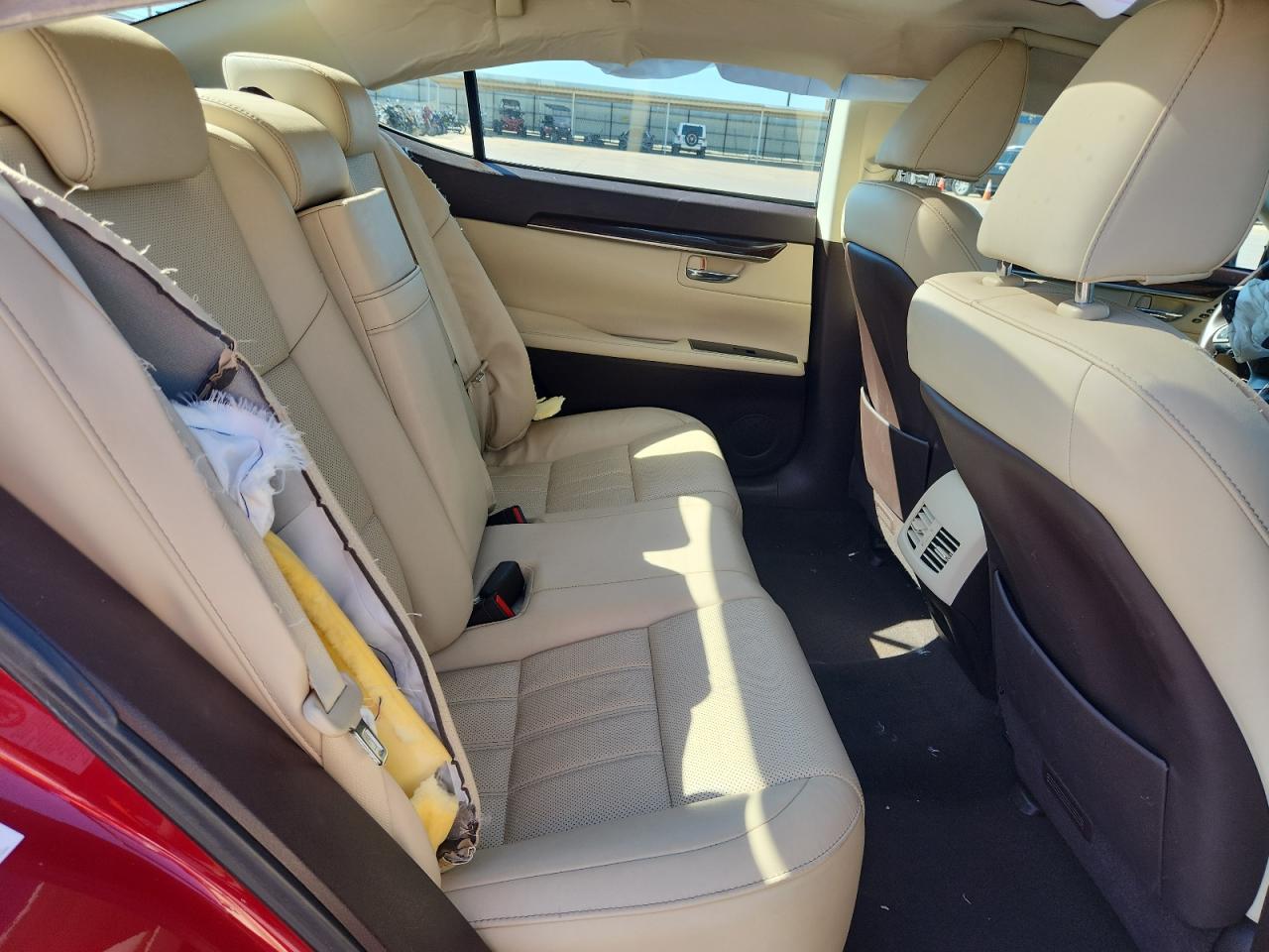 2018 Lexus Es 350 Красный vin: 58ABK1GG1JU089054