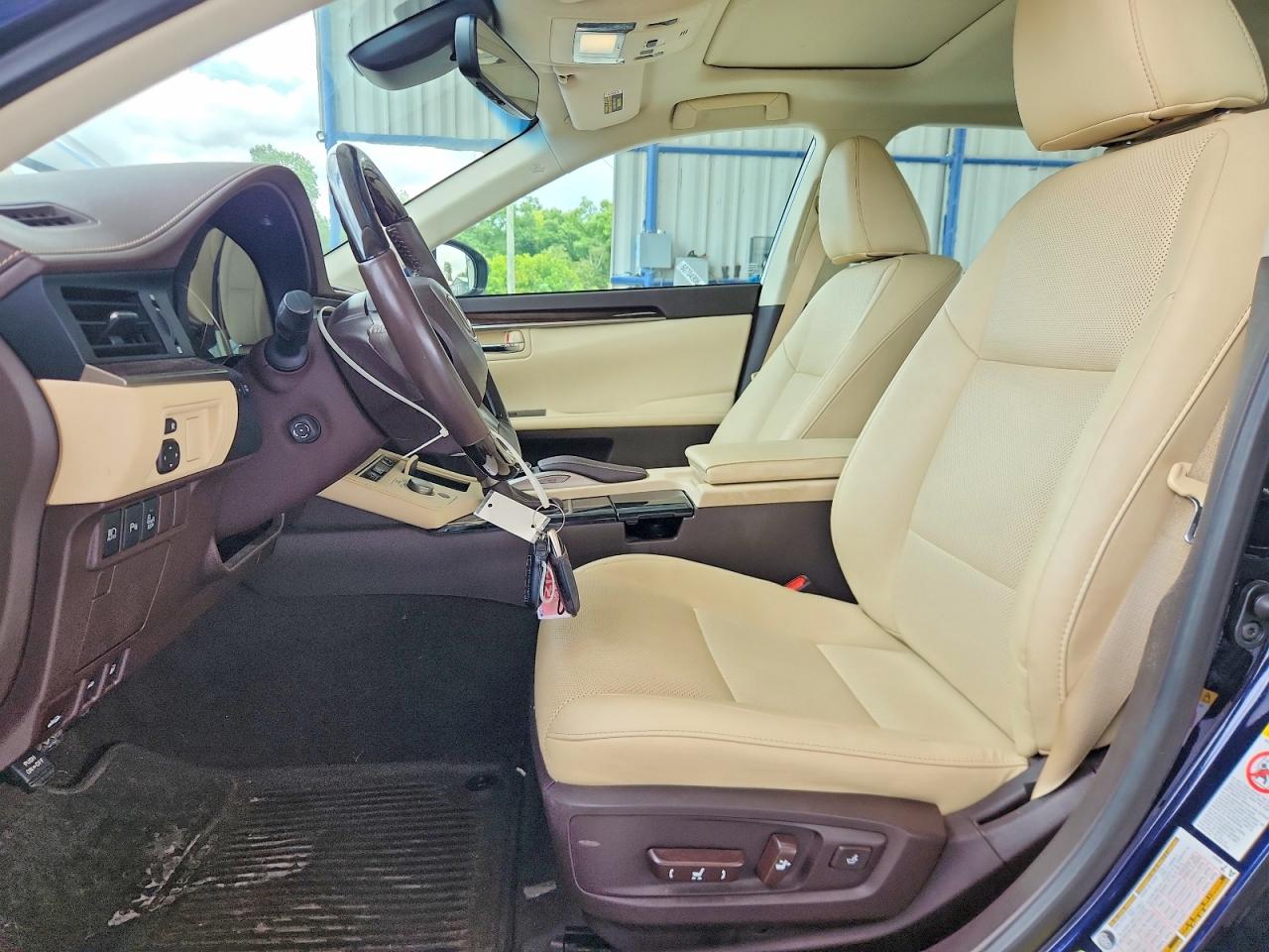 2017 Lexus Es 350 Blue vin: 58ABK1GG2HU038835
